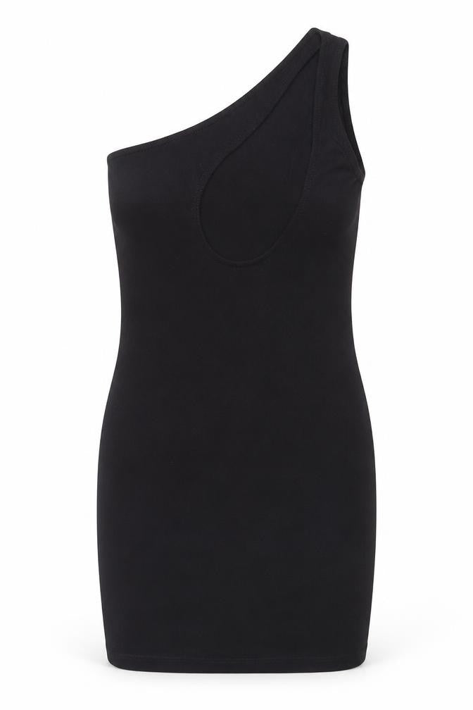 Pull&Bear Women Black Bodycon Sleeveless Short Dress Size 14