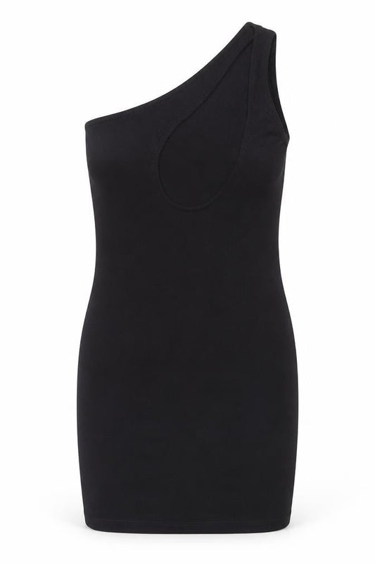 Pull&Bear Women Black Bodycon Sleeveless Short Dress Size 14