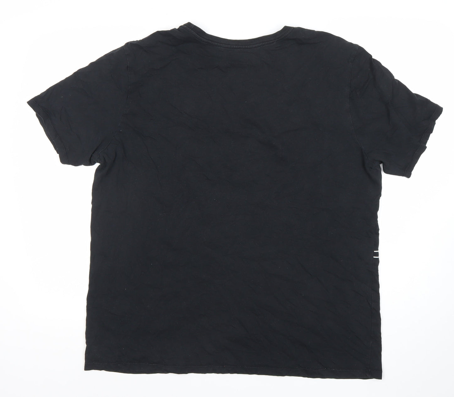 Nike Men's Black Graphic Sportswear T-Shirt Size M