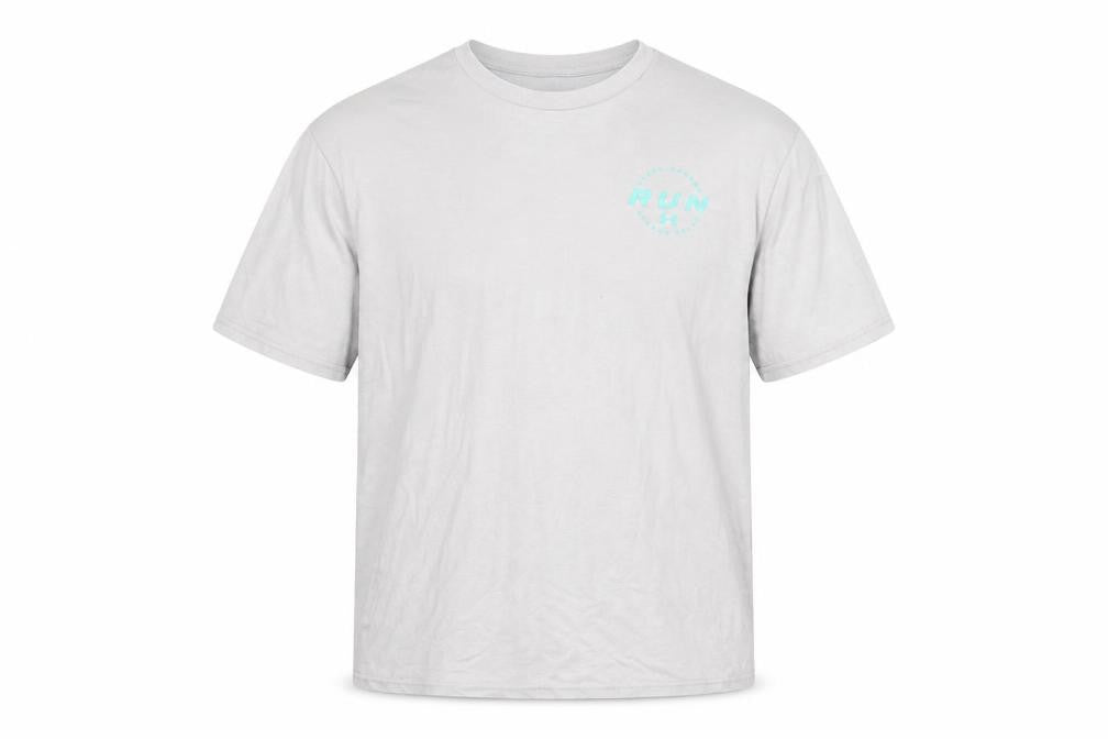 Under Armour Men's Grey RUN Graphic Short Sleeve T-Shirt M