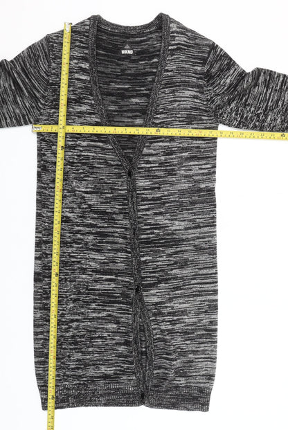 Cheap Monday WKND Women's Grey Long Knit Cardigan Size Regular