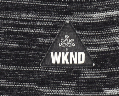 Cheap Monday WKND Women's Grey Long Knit Cardigan Size Regular