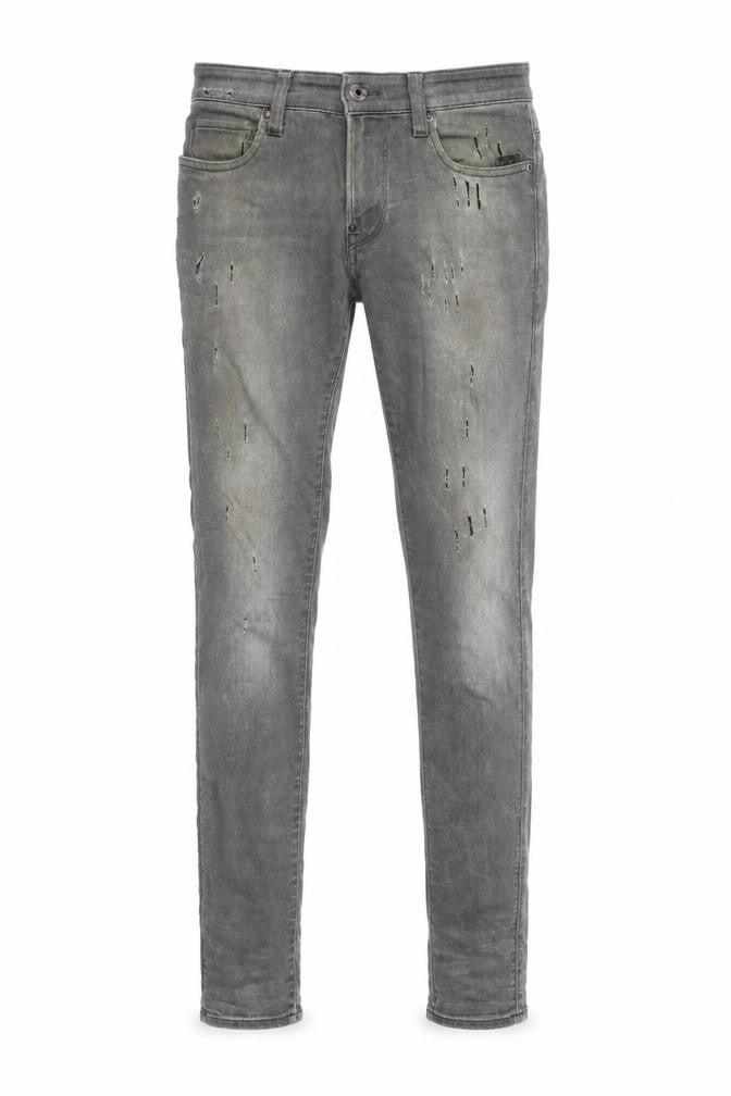 G-Star RAW Men’s Grey Revend Super Slim Distressed Skinny Jeans W26 L34