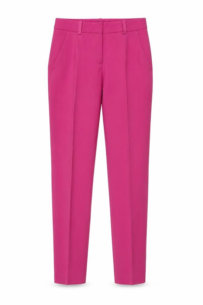 Zara Basic Women's Pink Tapered Slim Fit Trousers XS