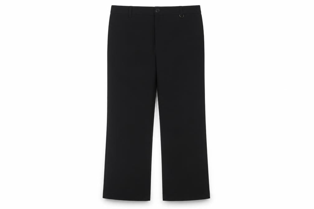 Events Womens Black Polyester Dress Trousers Size 22 Regular Fit