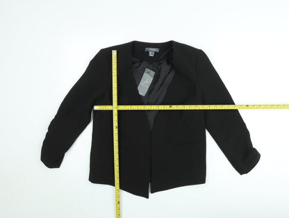 Back view of Atmosphere Women Black, size 12, Regular Fit Tailored Blazer