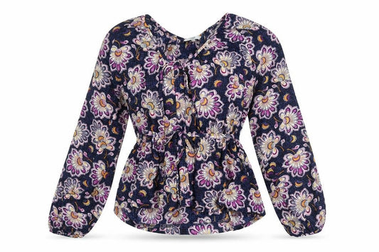 Next Women’s Multicoloured Floral Tunic Blouse Size 12