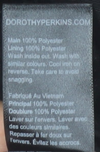 Dorothy Perkins Women’s Black Size 16 Straight Leg Work Trousers