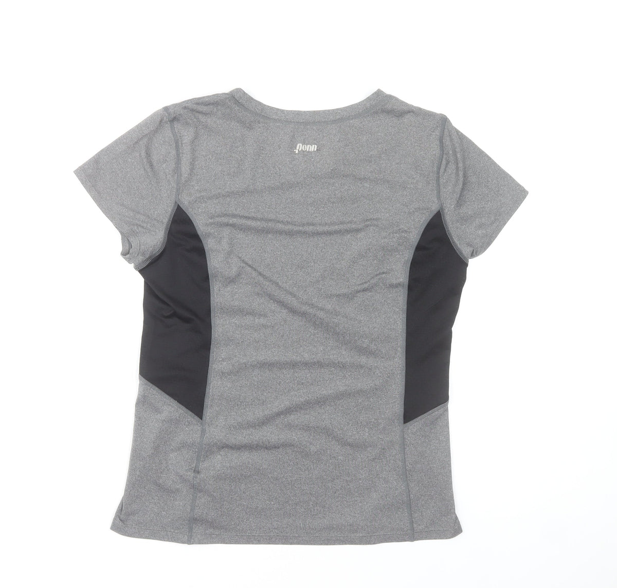 Penn Womens Grey Short Sleeve Sports T-Shirt Size S