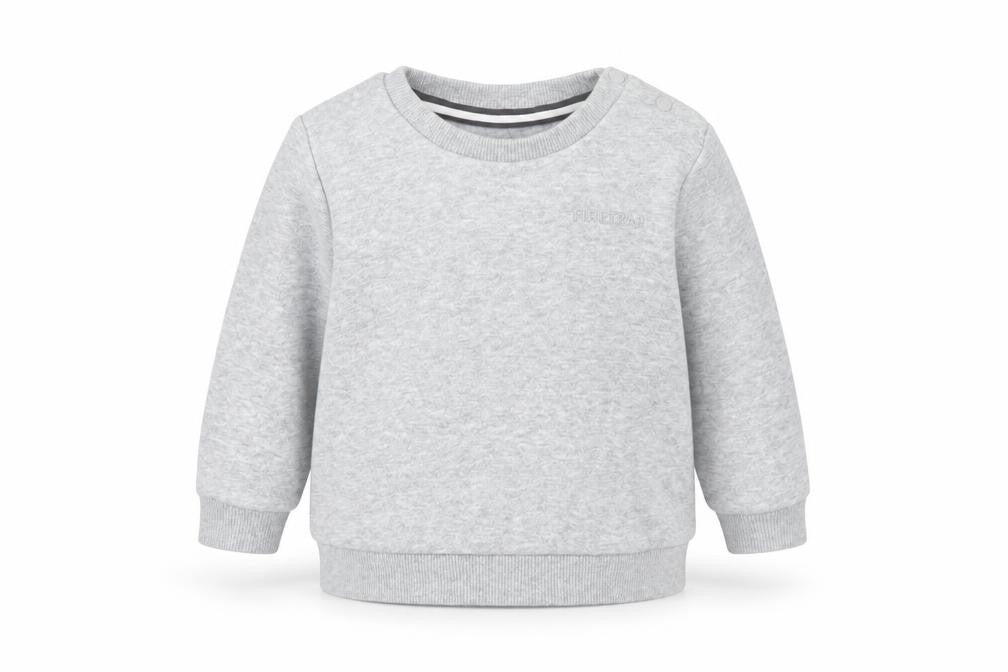 Firetrap Unisex Baby Grey 18-24 Months Long Sleeve Pullover Sweatshirt