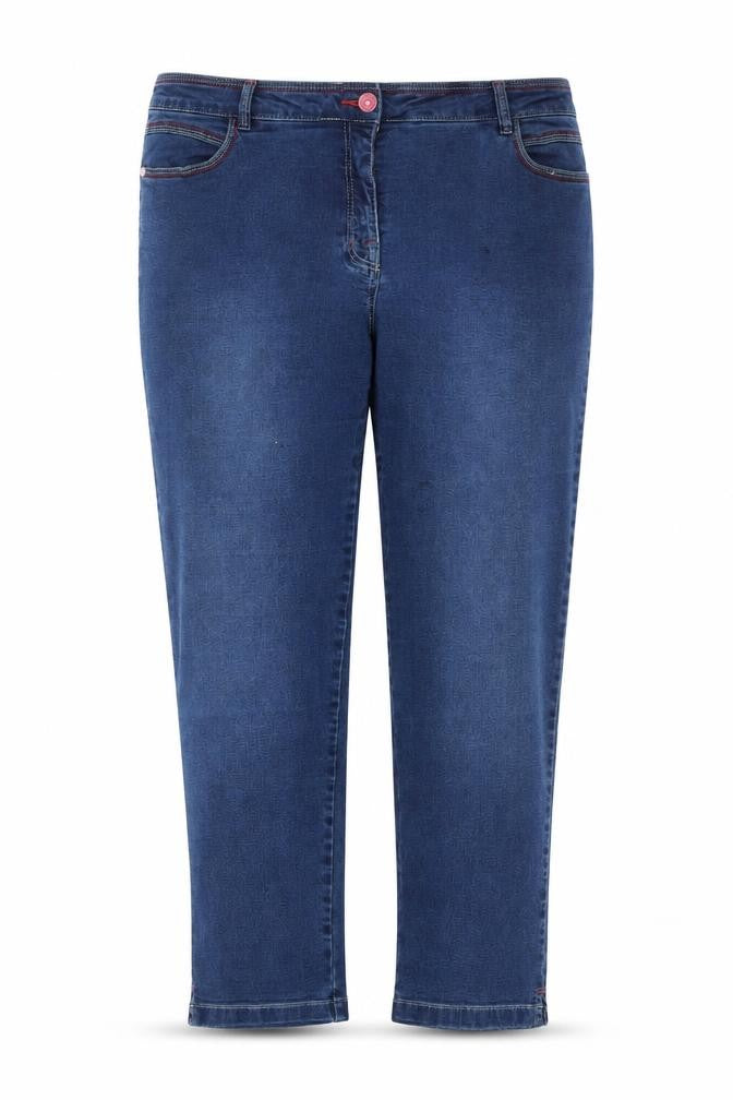 Punt Roma Women's Blue Size 18 Straight Leg Stretch Denim Jeans