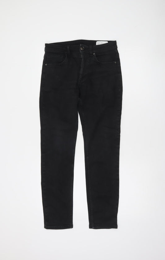 Denim Co. Men's Black Slim Fit Skinny Jeans 30W 30L