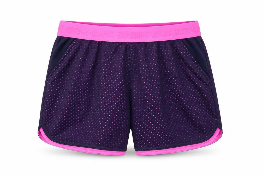 St. Bernard for Dunnes Stores Womens Purple Biker Active Shorts Size 25in Waist