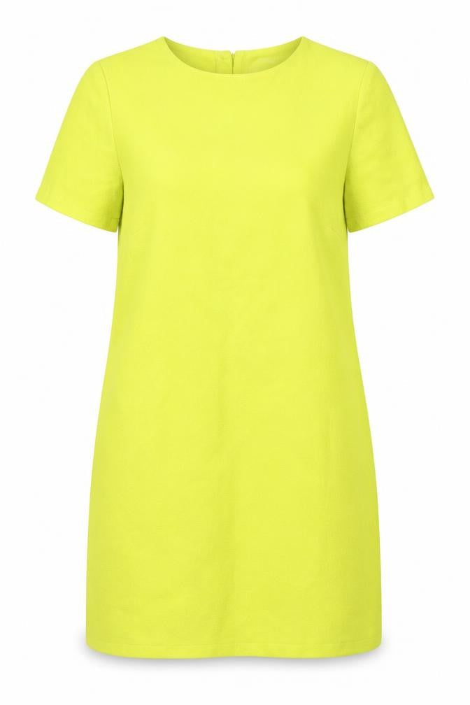 Cameo Rose Women’s Yellow Short Sleeve Shift Dress Size 8