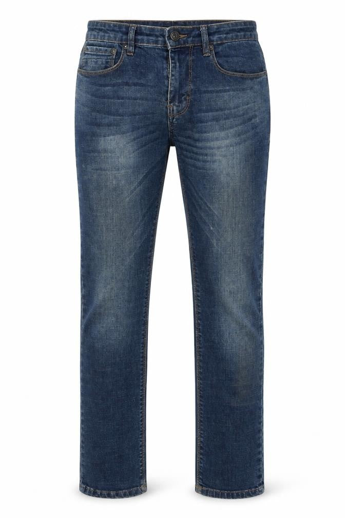 Born Menswear Blue 28x32 Slim Fit Denim Jeans Classic Style