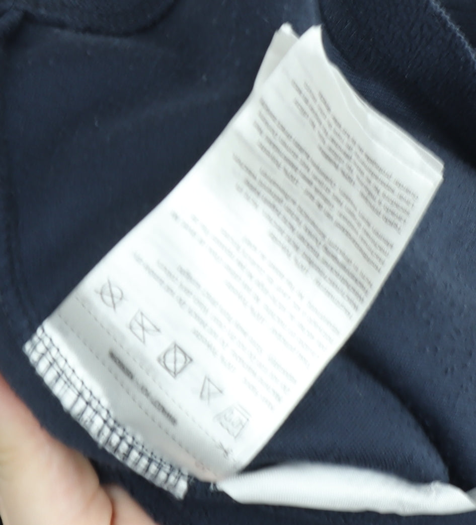 Regatta Unisex Blue Fleece Half Zip Pullover Sweatshirt S