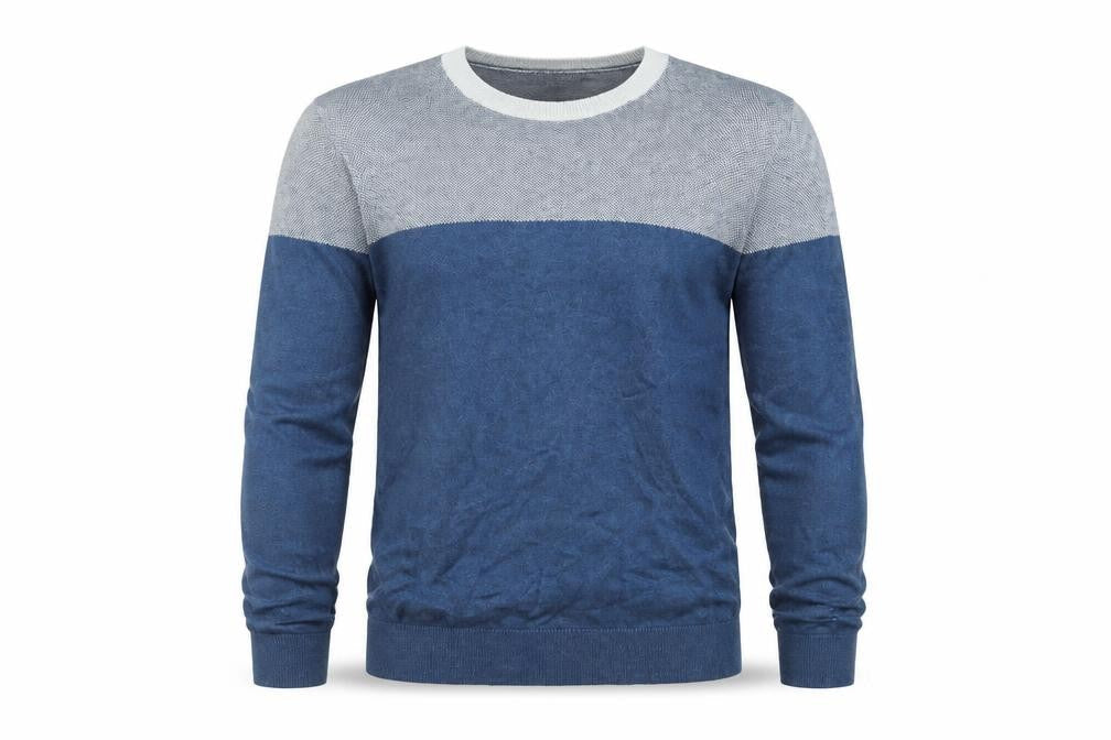 Banana Republic Men's Blue Small Pullover Sweatshirt Knit Crew Neck