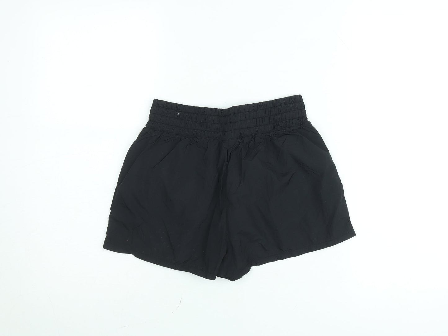 Victoria's Secret PINK Girls Black Elastic Waist Athletic Shorts Size S