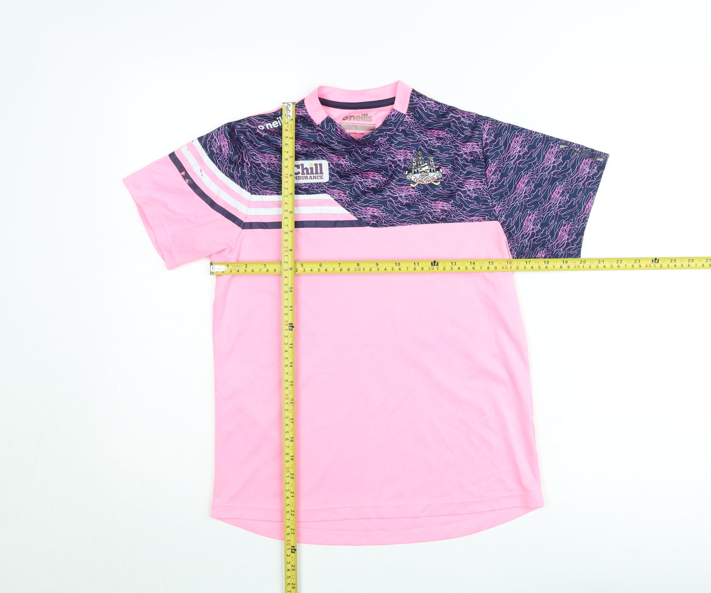 O'Neills Womens Pink Sports T-Shirt Size L Short Sleeve Athletic Fit