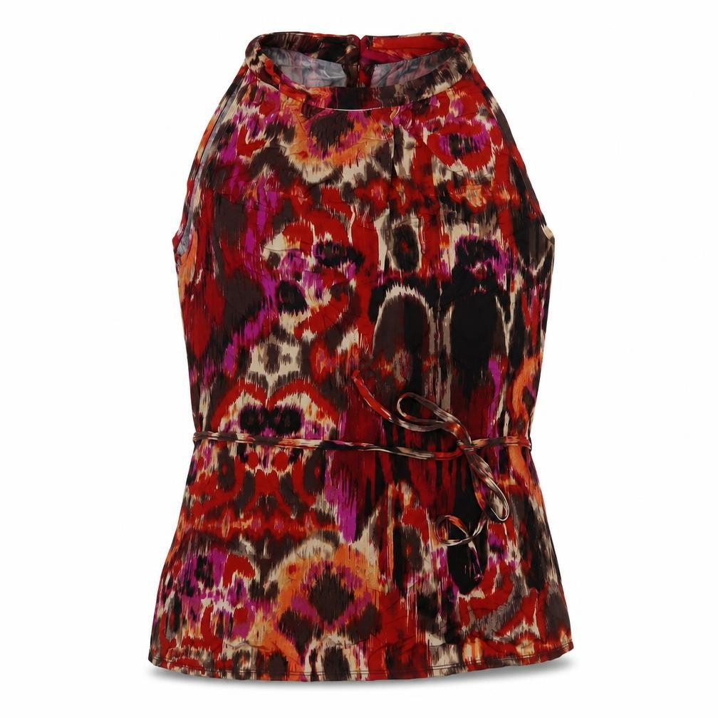 Wallis Women’s Multicoloured Petite 14 Halter Camisole Blouse
