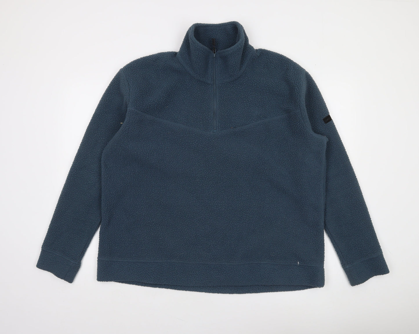 Dare 2b Women Blue Size 16 Fleece 1/4 Zip Pullover Sweatshirt