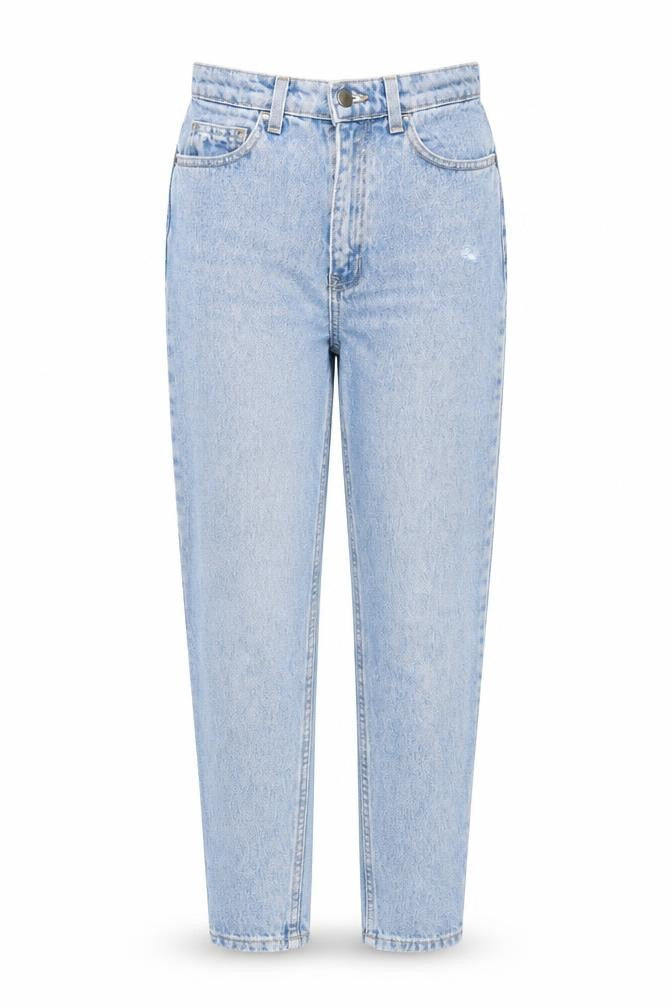 American Apparel Women’s Blue High Rise Mom Jeans Size 24 Cotton Denim