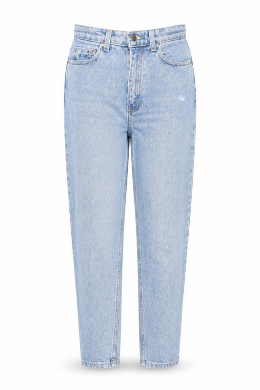 American Apparel Women’s Blue High Rise Mom Jeans Size 24 Cotton Denim