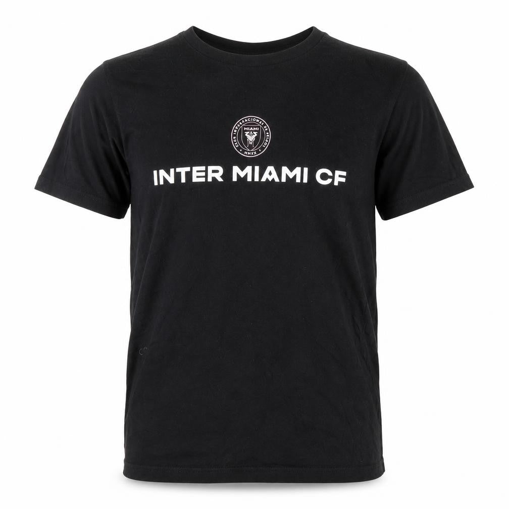MLS Inter Miami CF Mens Black Cotton Messi #10 T-Shirt Size M