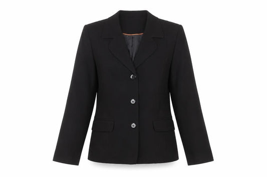 Eastex Women's Black Size 10 Tailored Blazer Jacket