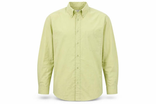 Woods & Gray Men's Green Long Sleeve Button-Down Shirt Size 15.5 Regular Fit