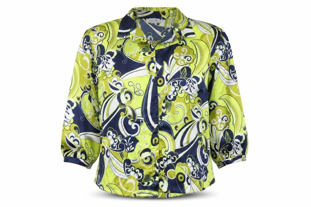 Gerard Women’s Multicoloured Floral Satin Blouse Size 18