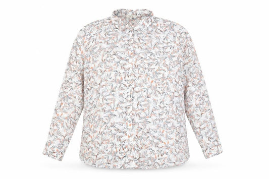Next Women’s Multicoloured Floral Viscose Blouse UK 18 Long Sleeve Casual