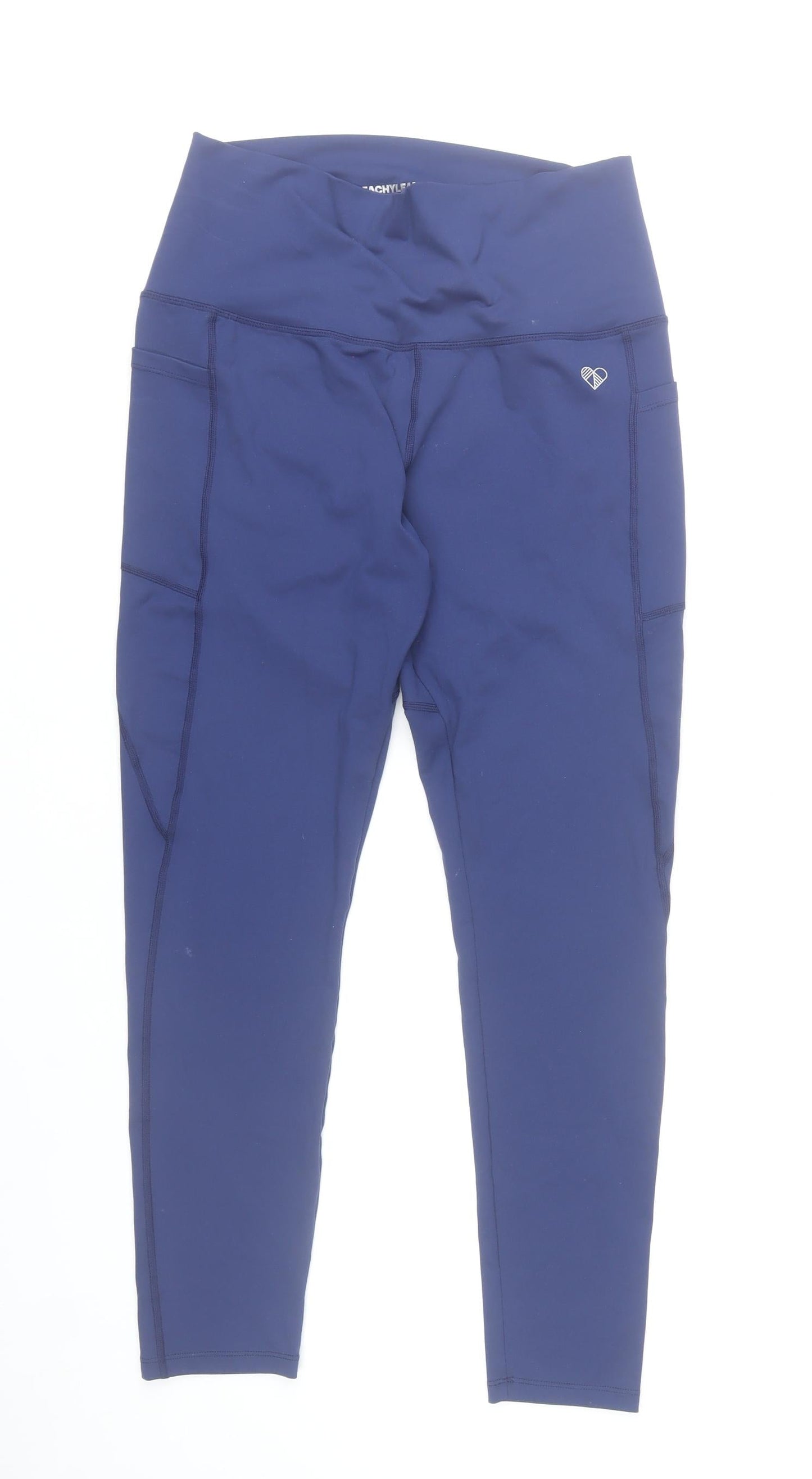 Peachylean Women Blue XL Leggings Activewear Yoga Gym Trousers