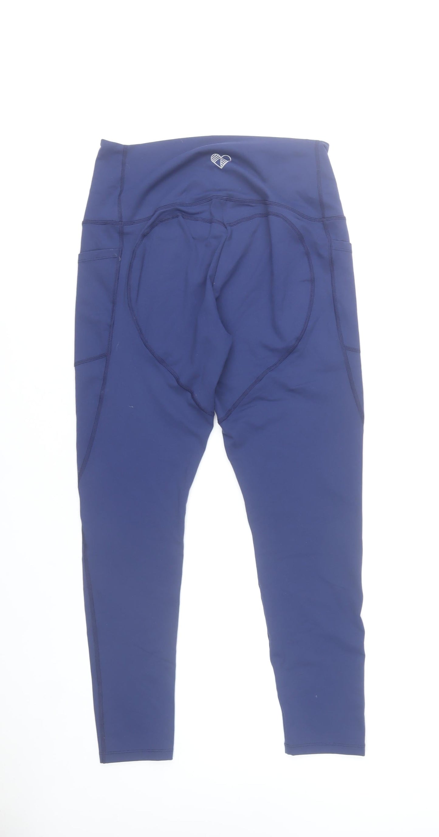 Peachylean Women Blue XL Leggings Activewear Yoga Gym Trousers