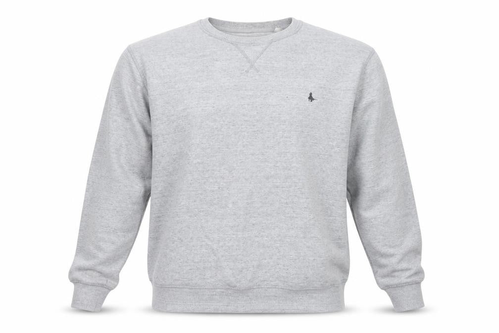 Jack Wills Men’s Grey Pullover Sweatshirt M Crew Neck Cotton Blend