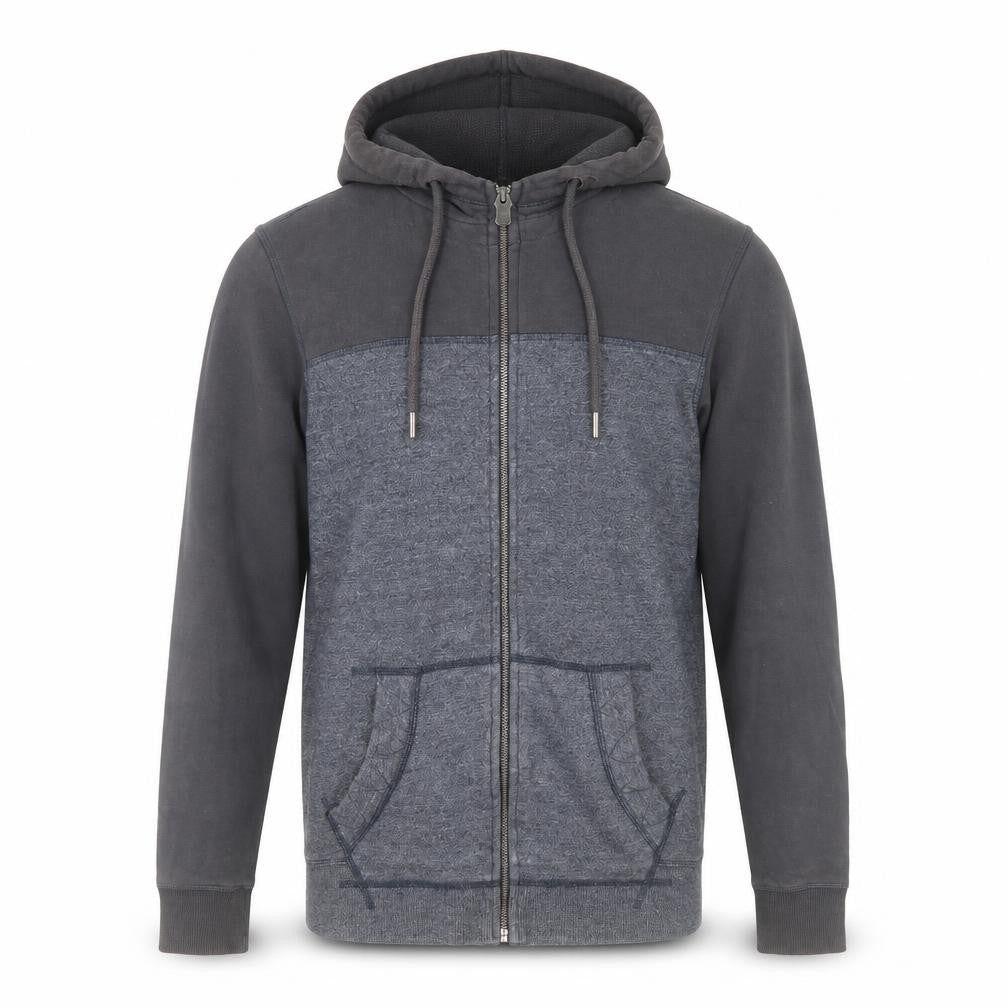 FatFace Men’s Blue Full Zip Hoodie XS Regular Fit