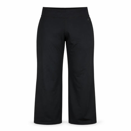 Front view of Dunnes women’s black m performance sport sweatpants