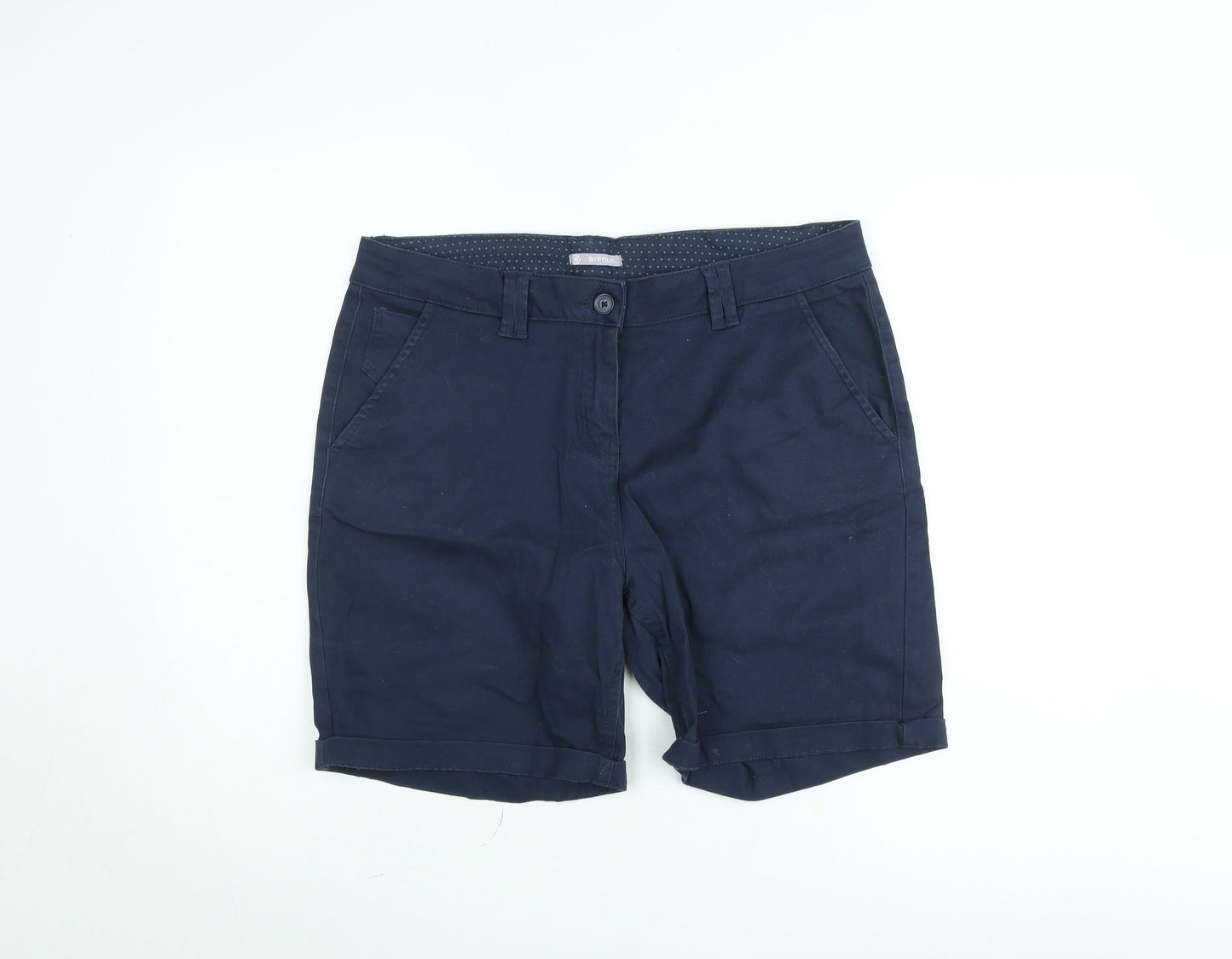 Avenue Men’s Blue Chino Shorts Size 16 Plus Regular Fit