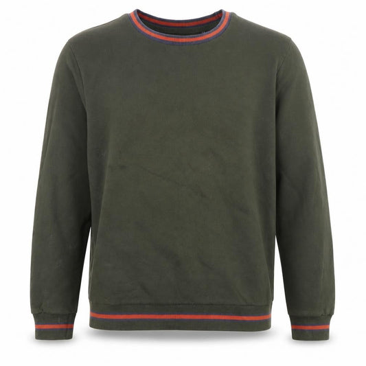 Brave Soul Men’s Green XL Crew Neck Pullover Sweatshirt