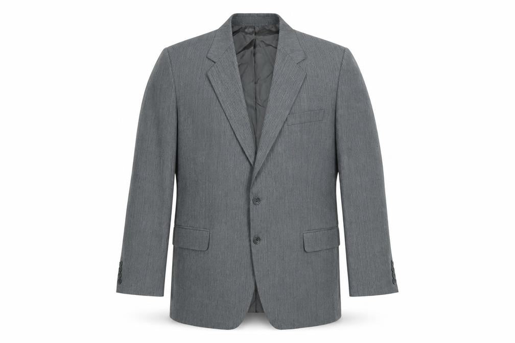 Marks & Spencer St Michael Men's Grey 44 Short Wool Blend Blazer Jacket