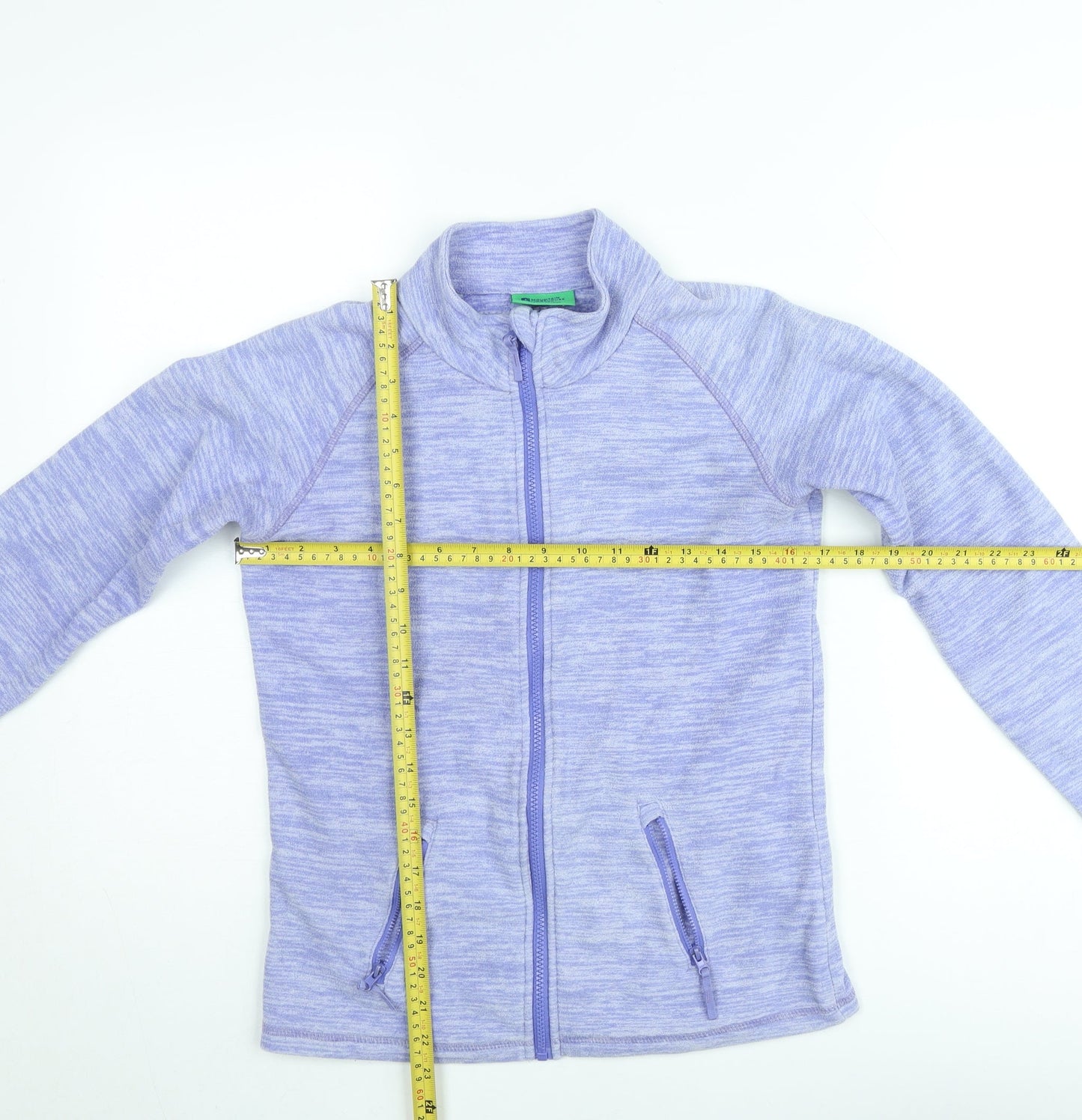 Mountain Warehouse Teens Purple Full Zip Hoodie Sweatshirt 11-12Y Fleece