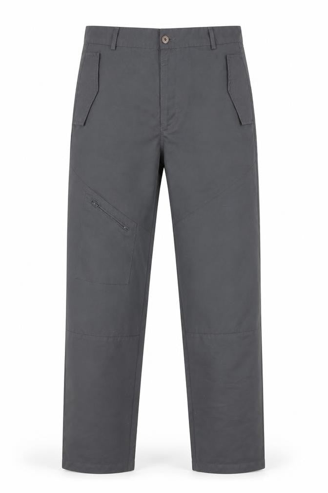 Daniel Christian Men's Black Cargo Trousers 30R Polyester Workwear