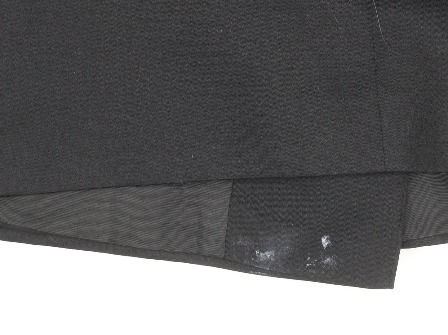 Burton Menswear Black Double-Breasted Suit Jacket 38in Short