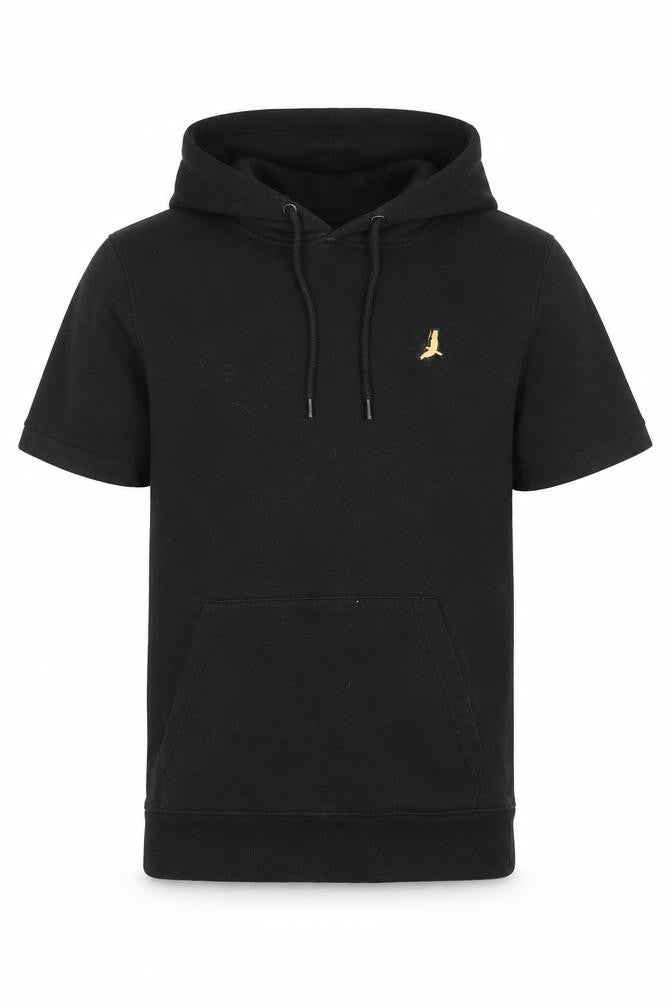 Brave Soul Mens Black Pullover Hoodie Small Regular Fit