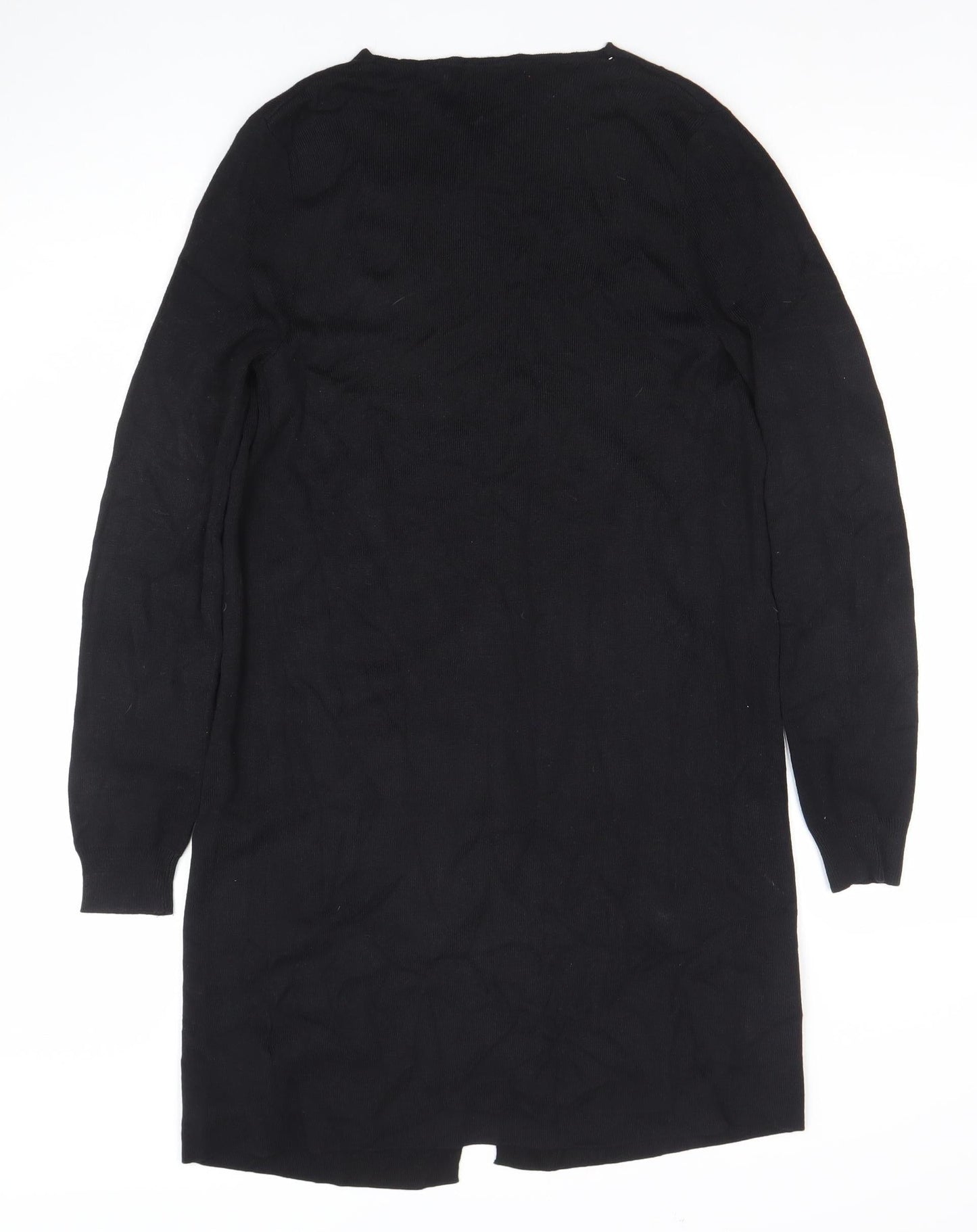 Marks and Spencer Women Black Small Lightweight Knit Cardigan