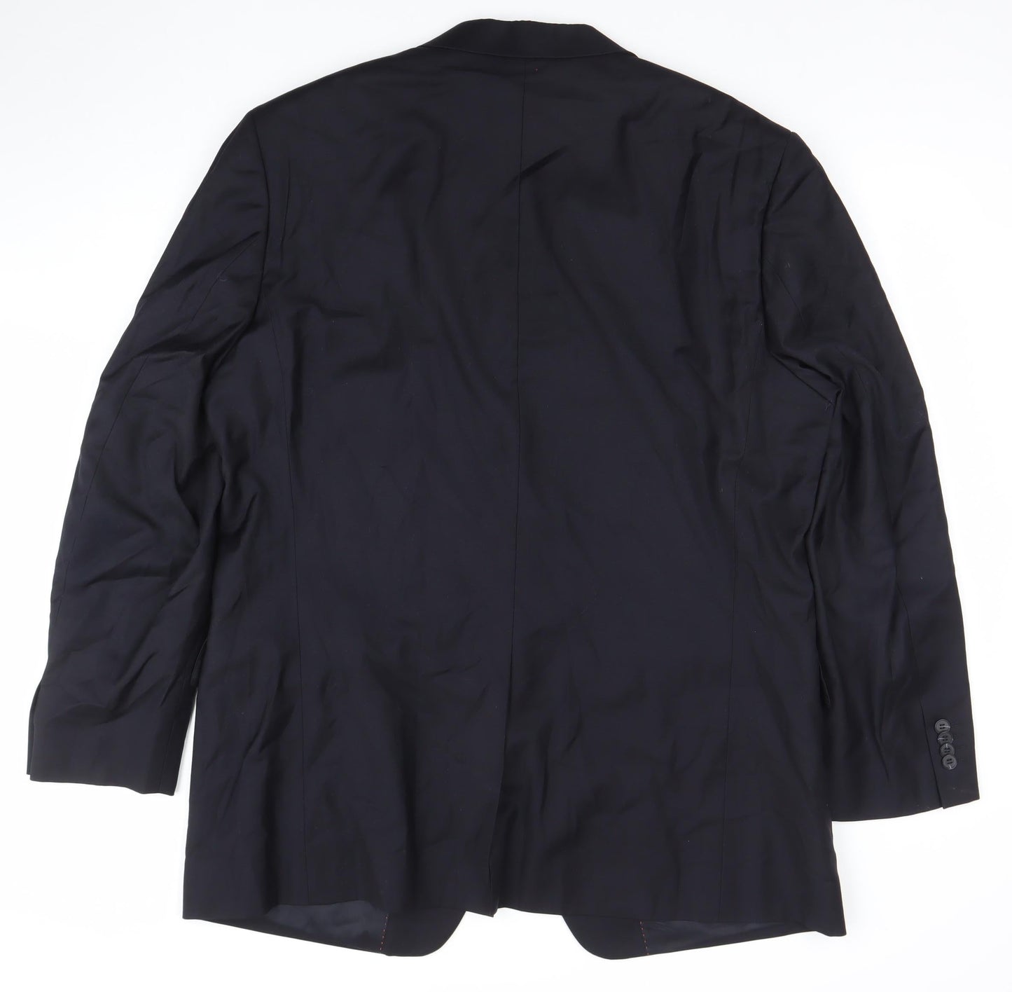 ASCONI Women's Black Wool Single-Breasted Trouser Suit Jacket Size 28
