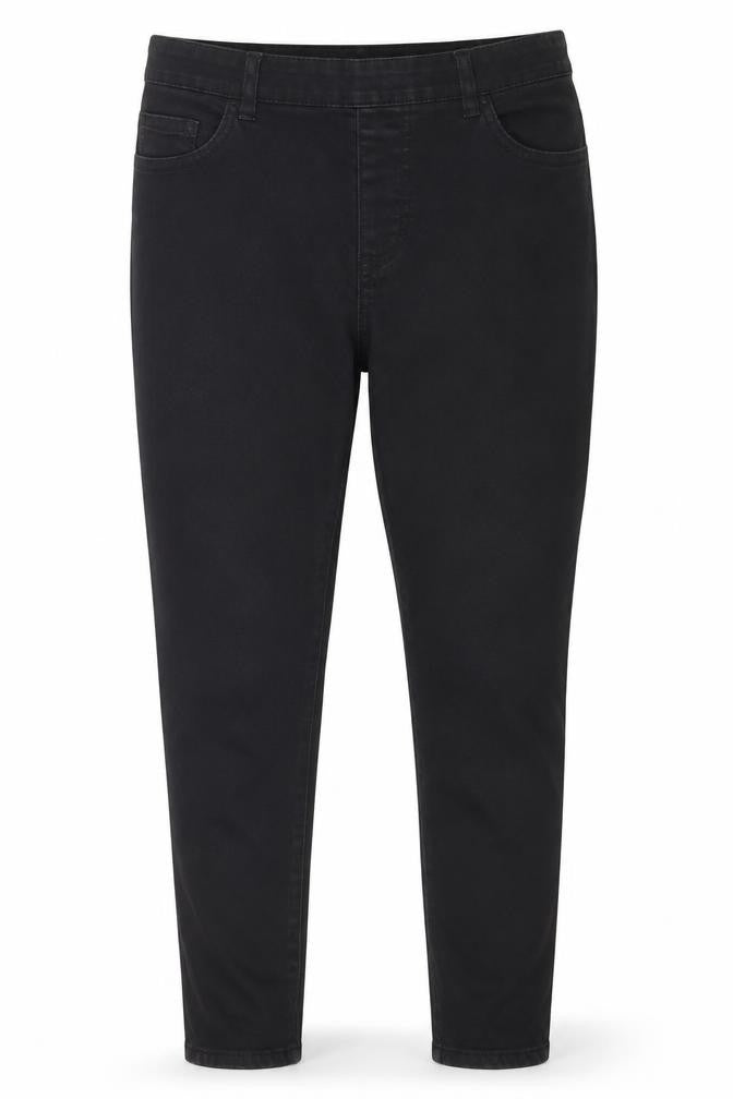 Denim Co Women Black Skinny Jeans Size 16 Cotton Blend