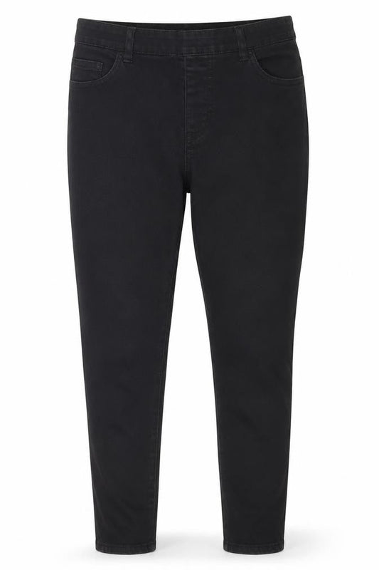 Denim Co Women Black Skinny Jeans Size 16 Cotton Blend