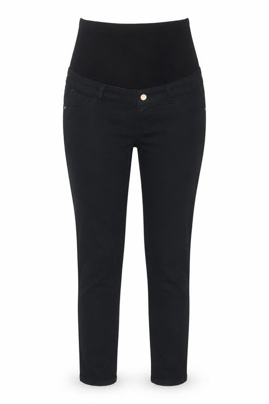 Mamalicious Women's Black Maternity Skinny Jeans Size 29/32