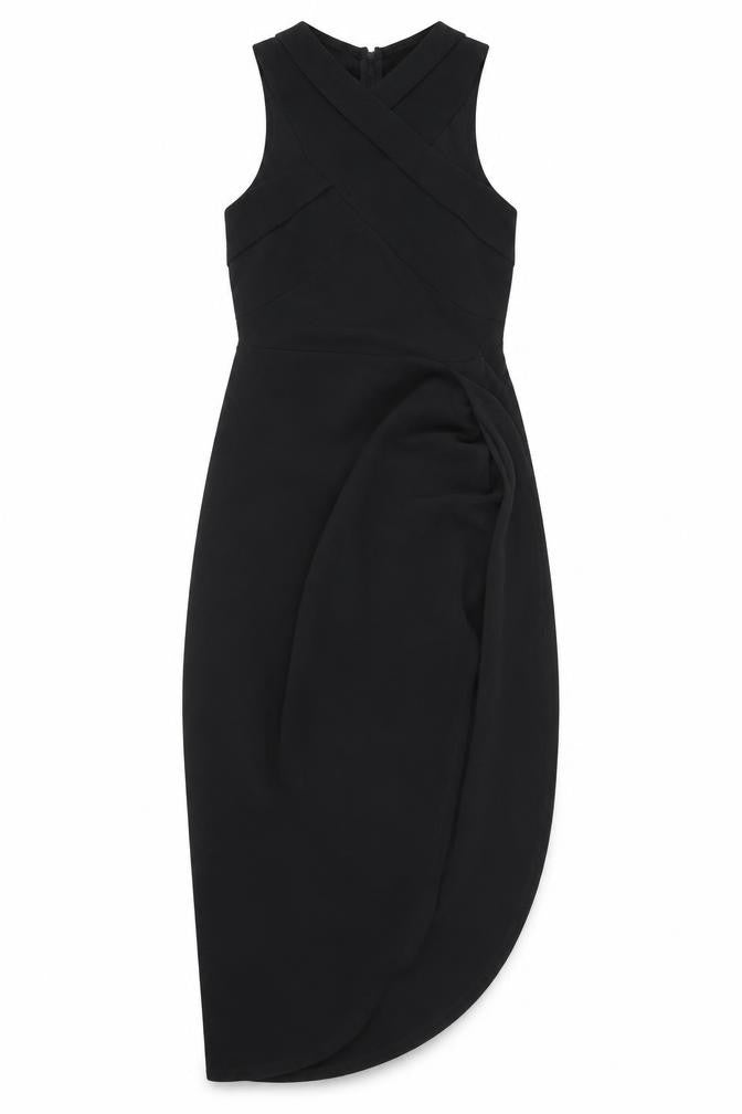 Stella Women’s Black Size 10 Off Shoulder Bodycon Long Dress
